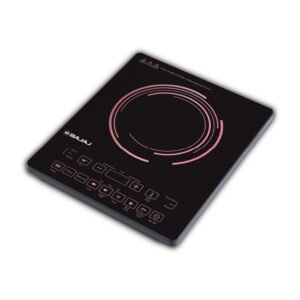 About bajaj icx 200fp 2000 w induction cooktop | 7 pre set menus | digital display | cool touch surface | 1 year warranty 【black】