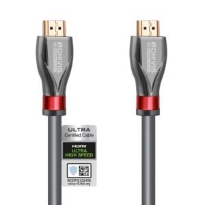 About dhivis royce 8k certified hdmi 2.1, (3 meters) 4k@120hz, 48gbps, vrr, earc, hdr 10 and dolby vision, hdcp 2.2, 2.3, support 4k 120hz tested with 4k oled tv, ps5, rtx3080/3090, xbox series x. visit the dhivis store